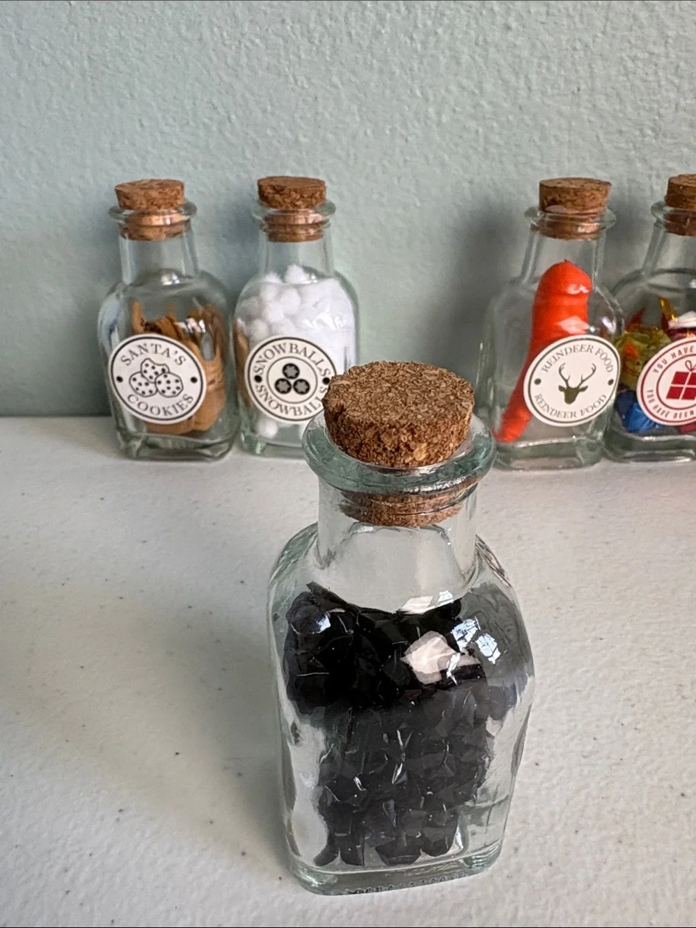 Santa’s Apothecary 6 Miniature Bottles